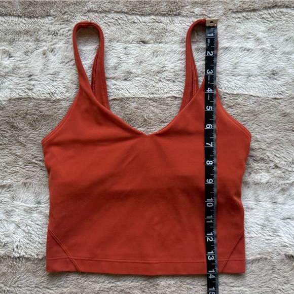 Lululemon Align Tank Top in Canyon Orange Size 0 - Picture 10 of 16